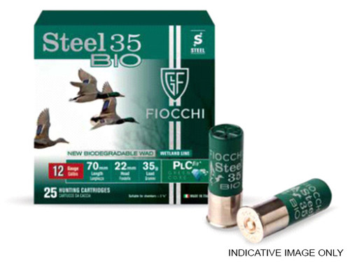 FIOCCHI STEEL 35 BIO 12G 35GR 5 1330FPS