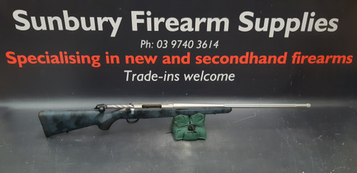 Tikka T3x Lite Polyfade Hexagon Black Rock Camo Stainless 300WM 1:10 24.3in D18 AH071