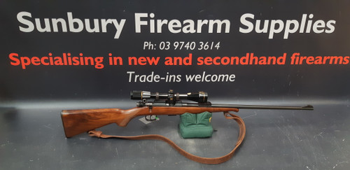 BRNO ZKM452 1981model 22LR + Scope S/H AV328