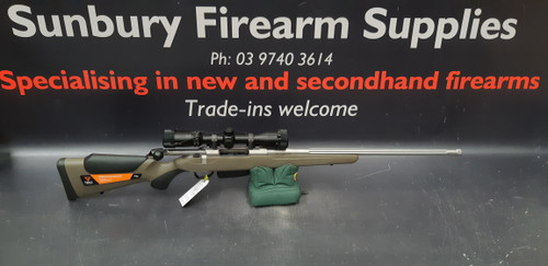 Tikka T3x Aspire .223REM AS334 Bushnell R3 3-9x40 Scope Package A-405