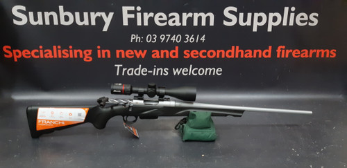 Franchi Horizon Synthetic Stainless .223REM AS297 Burris Fullfield 4-16x50 Scope Package A-416