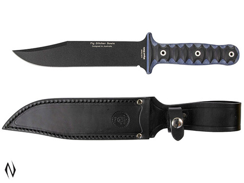 NIETO PIG STICKER BOWIE BLUE BLACK BLADE