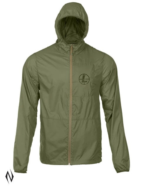 LEUPOLD GALE FORCE PERFORMANCE WINDBREAKER OD GREEN XXX-LARGE