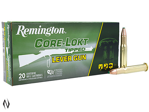 REMINGTON 30-30 WIN 150GR CORE LOKT TIPPED LEVER GUN