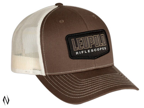 LEUPOLD RIFLESCOPES TRUCKER DARK BROWN/BIRCH