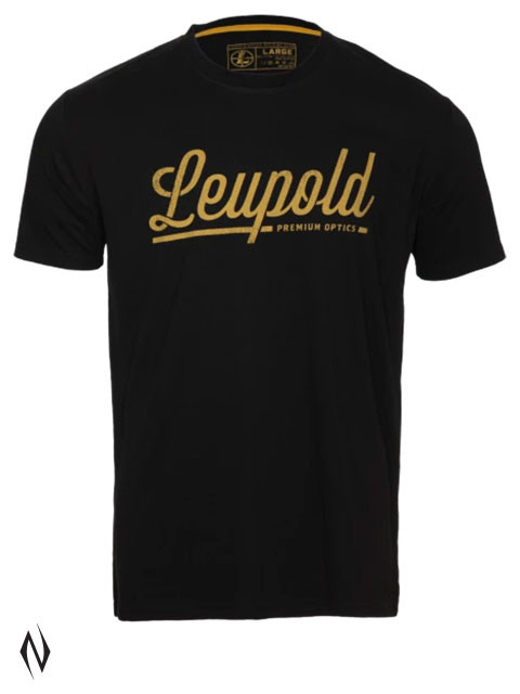 LEUPOLD SCRIPT LINE TEE LIGHT OLIVE LARGE