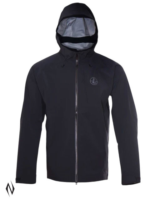 LEUPOLD STORM WARDEN RAIN JACKET BLACK XXX-LARGE