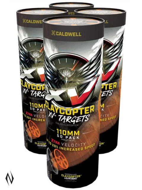 CALDWELL CLAY COPTER TARGET DISK 110MM XV 50PK