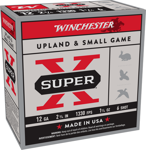 Winchester Super X HS 12G No 6 36gm Bulk 200 Rounds