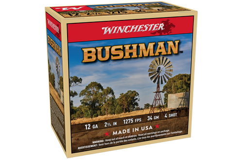 Winchester Bushman 12G 4 2-3/4" 34gm