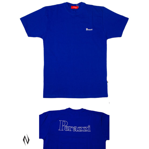 PERAZZI BASIC T SHIRT BLUE MEDIUM