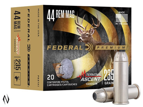 FEDERAL 44 MAG 235GR TERMINAL ASCENT HANDGUN
