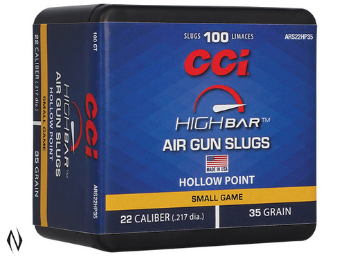CCI 22 CAL HIGH BAR HP AIR PELLETS 100 PK
