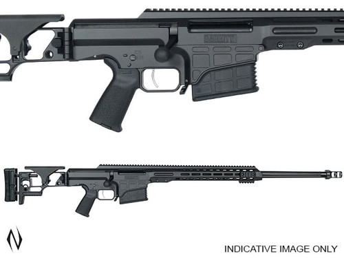 BARRETT MRAD FOLDING STOCK 7MM PRC 26" FLUTED BLACK