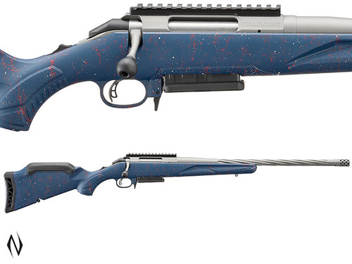 RUGER AMERICAN GEN II 250TH ANNIVERSARY 308 20" + MUZZLE BRAKE 3 SHOT