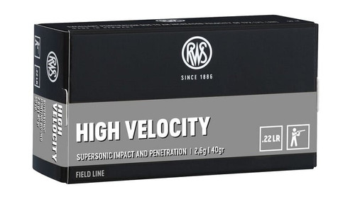 RWS 22LR HV 40gr Solid 50 Pack