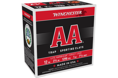 Winchester AA Lite Handicap 12G 7.5 2-3/4" 28gm 1290fps