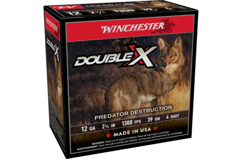 Winchester Double X Magnum 12G 4 2-3/4" 39gm 1300fps SLAB