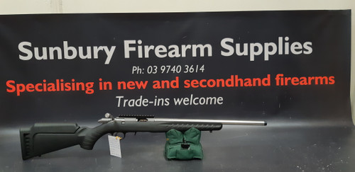 Ruger American Rimfire 22LR Stainless Threaded Ex-Demo AX064