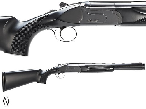 AKKAR CHURCHILL 412 12G 20" SPORTER EJECTOR BLACK SYNTHETIC