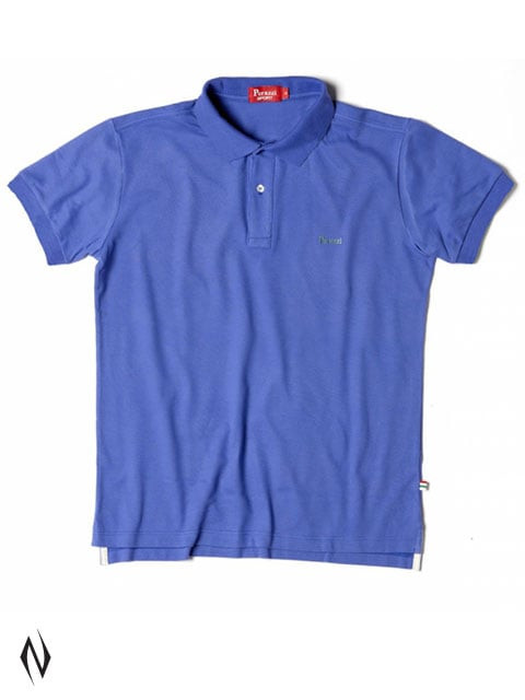 PERAZZI BASIC POLO SHIRT SHORT SLEEVE BLUE XXX LARGE