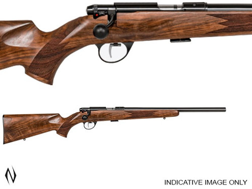 ANSCHUTZ 1710 HB CLASSIC 22LR THREADED 18" + 5119 TRIGGER 5 SHOT