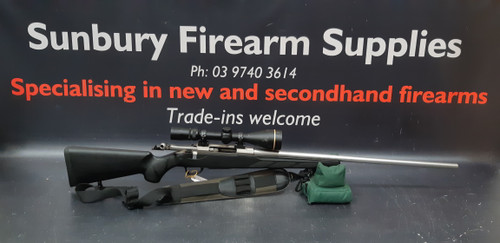 Tikka T3 Stainless 338WM with Leupold scope S/H AV278