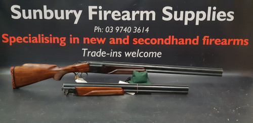 Baikal IJ27E 12G U/O Shotgun S/H with 20"+28" Barrells AX220