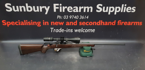 CZ 600 American 223rem 5rnd Mag AX147 Burris scope Package A-447