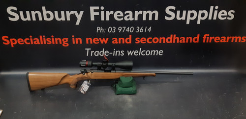 Steyr Zephyr II 22LR 5rnd Mag AT301 Burris scope Package A-451