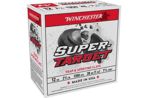 Winchester Super Target 12ga 1350fps 7.5 2-3/4" 28gm