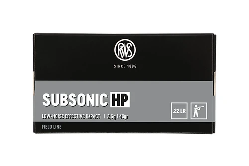 RWS 22LR 40gr Subsonic HP