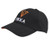 Tikka Black Cap 3D Logo (Orange/White)