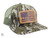 LEUPOLD BOTTOMLAND FLAG PATCH TRUCKER CAP OS