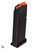 GLOCK MAGAZINE MODEL 43X SLIMLINE 9MM 10 RD ORANGE FOLLOWER