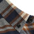 RL Mens Organic Check Shirt Navy/Brown