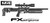 FX Impact MK4 .22 CAL Sniper 700mm, Black
