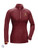 LEUPOLD WOMENS SECLUDED BASE LAYER 1/2 ZIP WINE LARGE