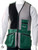 PERAZZI TEKNO SHOOTING VEST GREEN BLACK SIZE 58