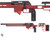 ANSCHUTZ 1761 HB APR CRIMSON RED HEAVY BARREL 22" 22LR 10 SHOT LEFT HAND