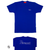 PERAZZI BASIC T SHIRT BLUE MEDIUM