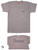 PERAZZI BASIC T SHIRT GREY SMALL