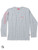 PERAZZI BASIC T SHIRT LONG SLEEVE GREY X LARGE