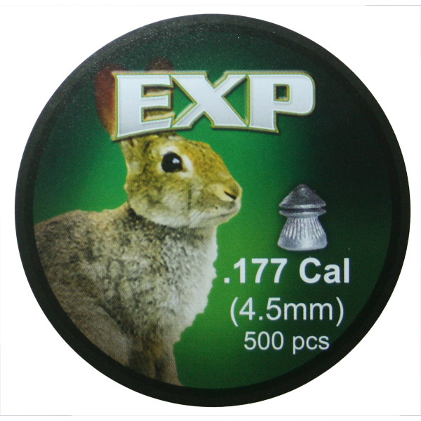 EXP Pointed .177 Pellets 500pk