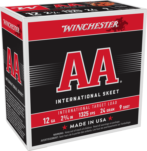Winchester AA International 12g 9 2-3/4" 24gm