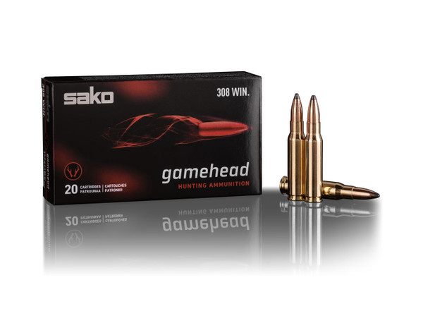 Sako 22-250REM 55gr Gamehead 50 Pack