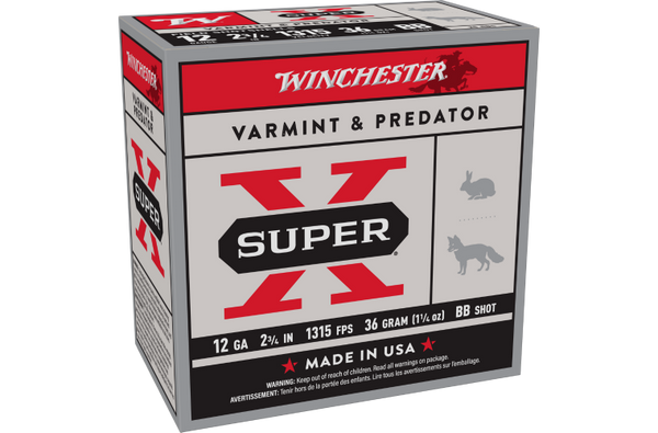 Winchester Super X 12G BB 2-3/4" 36gr