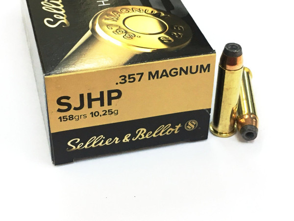 Sellier & Bellot 357MAG 158gr JHP