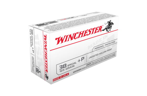 Winchester USA Value Pack 38Special+P 125gr JHP