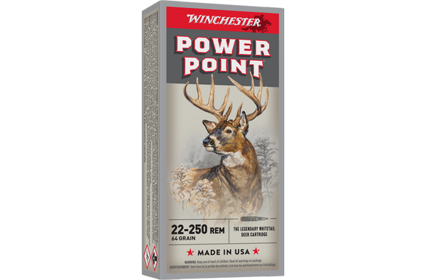Winchester Power Point 22-250REM 64gr PP